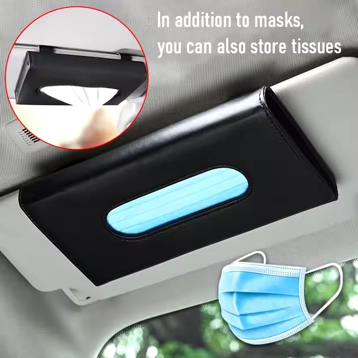 Universal Mask And Tissue Holder Visor